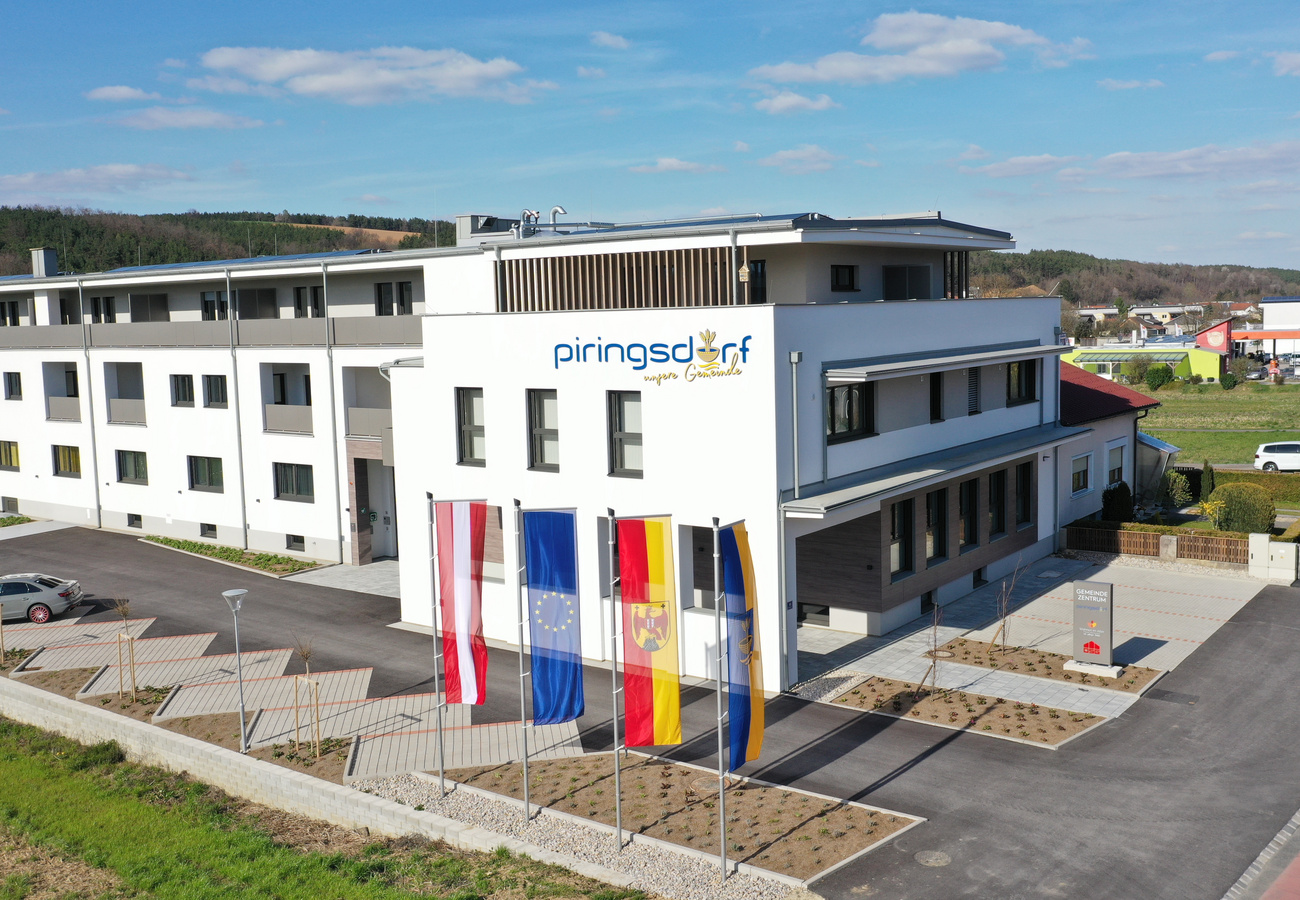 Gemeindezentrum Piringsdorf - Luftaufnahme