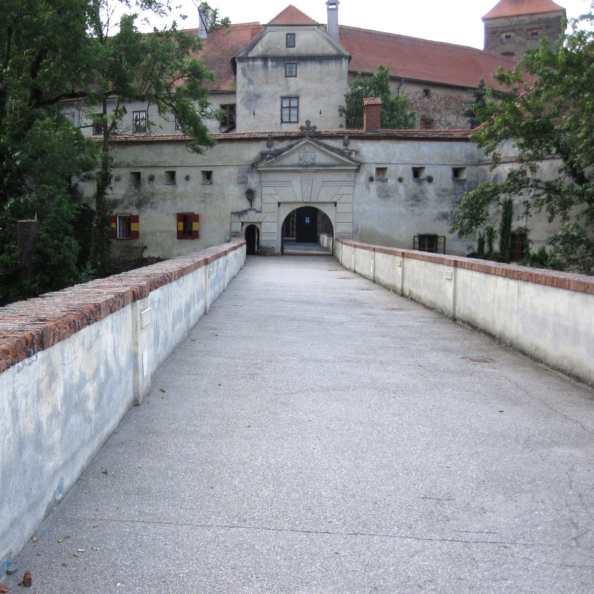 Sanierung der Brücke auf Burg Schlaining