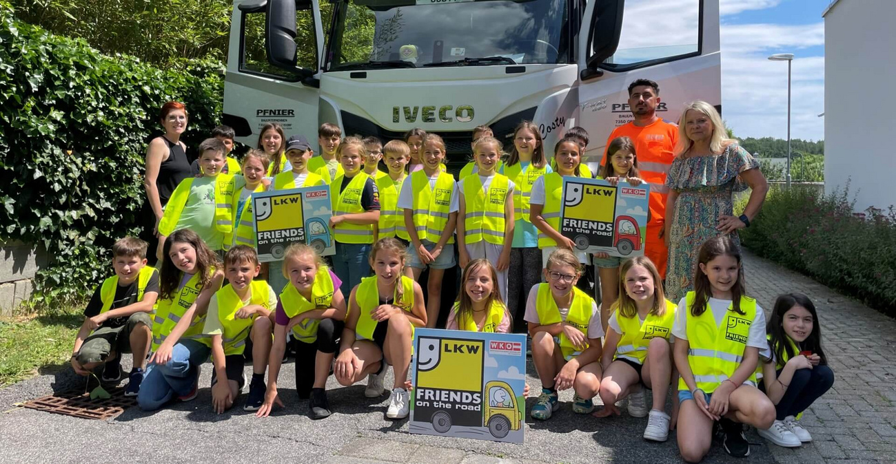 LKW-Projekt in Volksschule Neutal