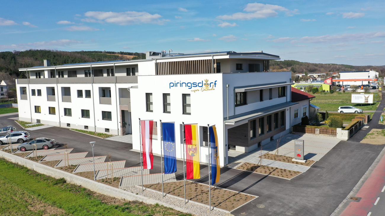 Gemeindezentrum Piringsdorf - Luftaufnahme