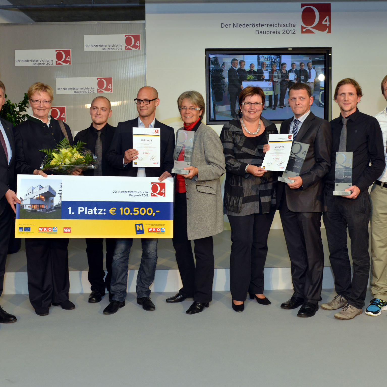 1. Platz Niederösterreichischer Baupreis 2012